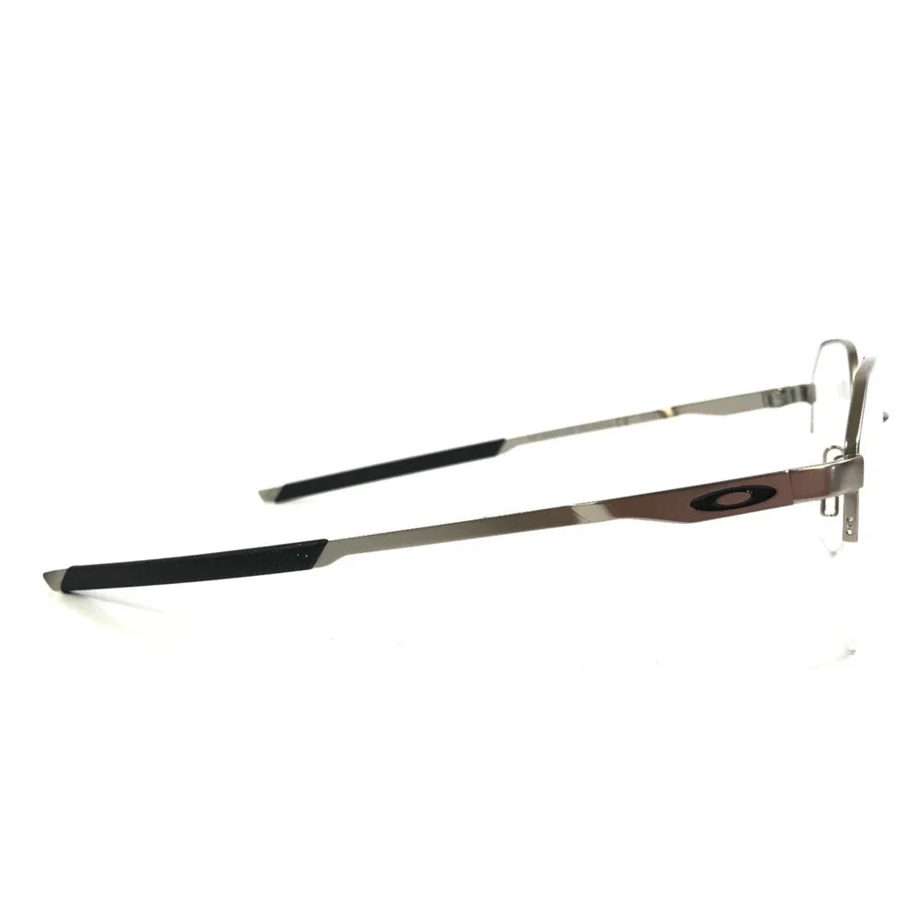 Oakley Eyeglasses Frames Inner Foil OX3247-0352 Satin Chrome Half Rim 52-17-140